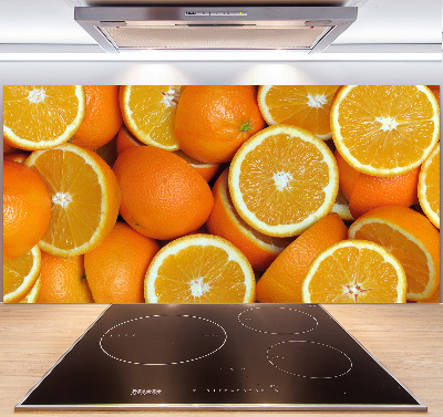 Keuken achterwand halve sinaasappels