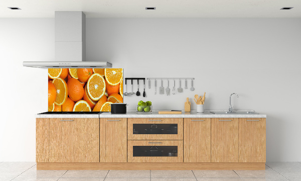 Keuken achterwand halve sinaasappels