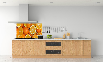 Keuken achterwand halve sinaasappels
