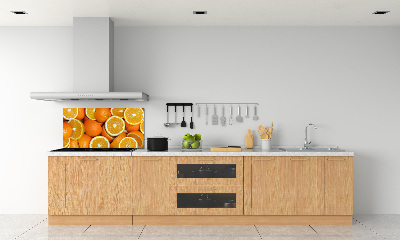 Keuken achterwand halve sinaasappels