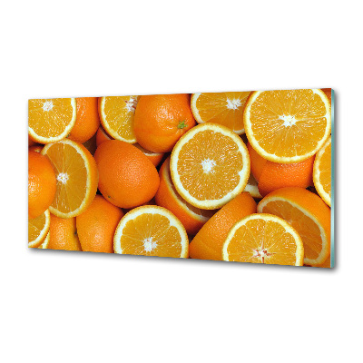 Keuken achterwand halve sinaasappels