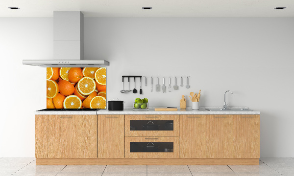 Keuken achterwand halve sinaasappels