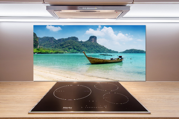 Keuken achterwand Boot