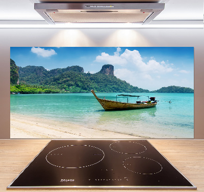 Keuken achterwand Boot