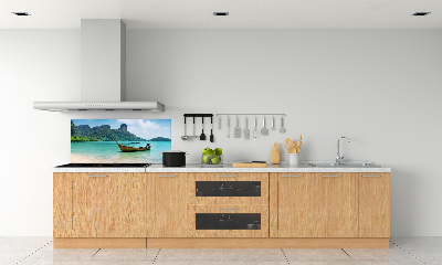 Keuken achterwand Boot