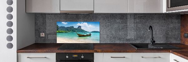 Keuken achterwand Boot