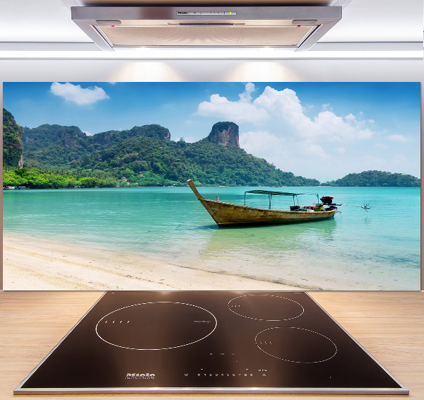 Keuken achterwand Boot