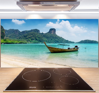 Keuken achterwand Boot