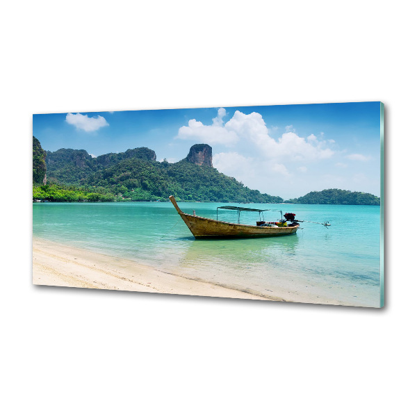 Keuken achterwand Boot