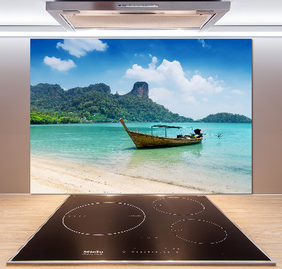 Keuken achterwand Boot