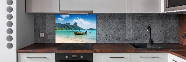 Keuken achterwand Boot