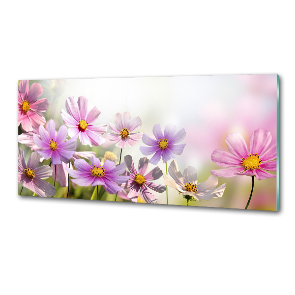 Achterwand keuken Bloemen in de weide