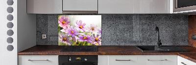Achterwand keuken Bloemen in de weide