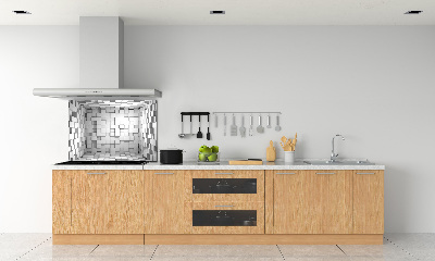 Spatplaat keuken Kubussen