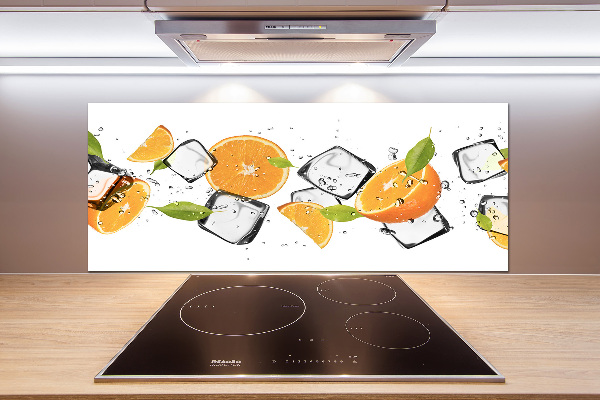 Achterwand keuken Sinaasappels met ijs