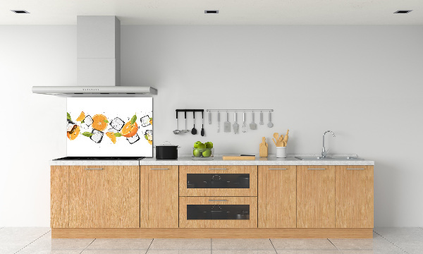 Achterwand keuken Sinaasappels met ijs