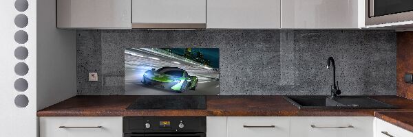 Achterwand keuken Racer