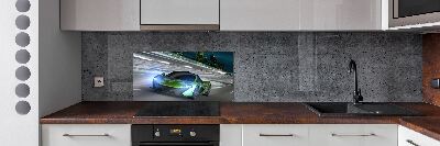 Achterwand keuken Racer