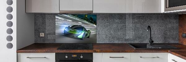 Panel dekor szkło Wyścigówka