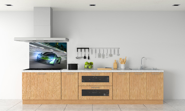 Achterwand keuken Racer