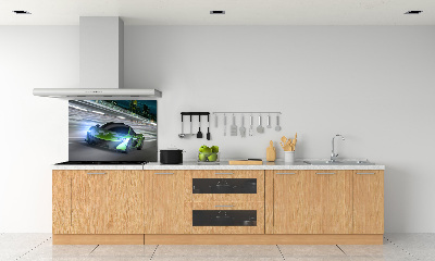 Achterwand keuken Racer