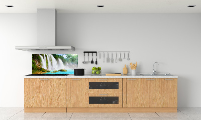 Spatscherm keuken Waterval