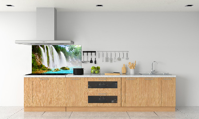 Spatscherm keuken Waterval