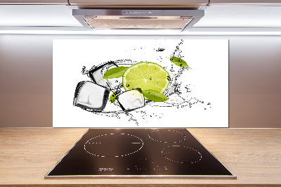 Panel do kuchni Limonka z lodem