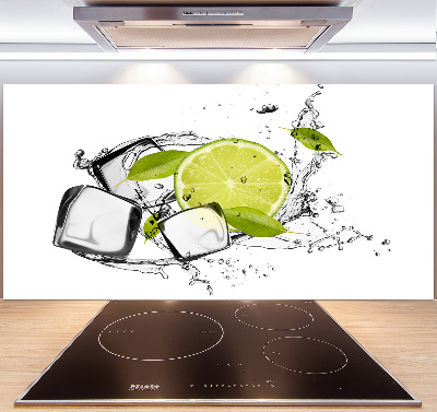 Spatplaat keuken Limoen met ijs