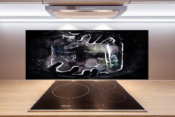 Panel do kuchni Motyle w słoiku