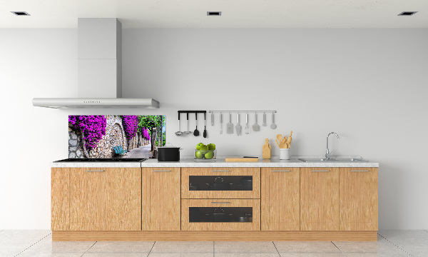 Spatplaat keuken Charmante straatjes