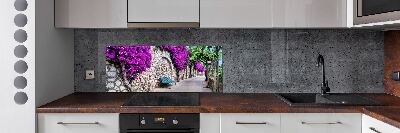 Spatplaat keuken Charmante straatjes