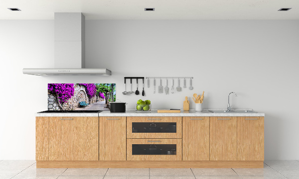 Spatplaat keuken Charmante straatjes