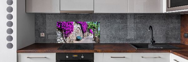 Spatplaat keuken Charmante straatjes