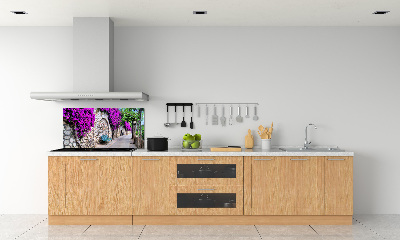 Spatplaat keuken Charmante straatjes