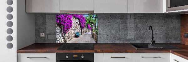 Spatplaat keuken Charmante straatjes