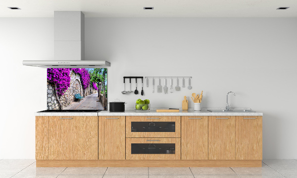 Spatplaat keuken Charmante straatjes