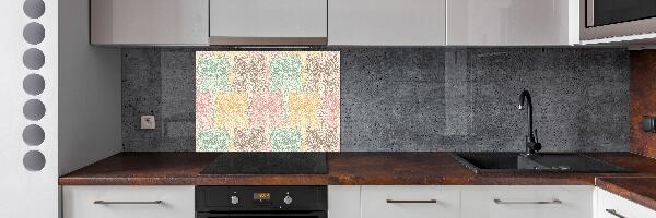 Glazen achterwand keuken Uilen