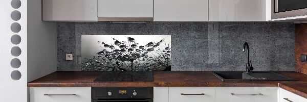 Spatplaat keuken Paardenbloemzaden