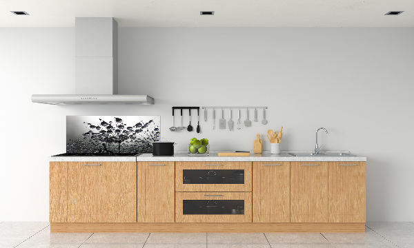 Spatplaat keuken Paardenbloemzaden