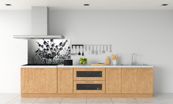 Spatplaat keuken Paardenbloemzaden
