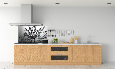 Spatplaat keuken Paardenbloemzaden