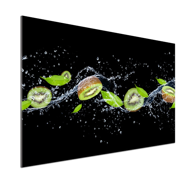 Spatplaat keuken Kiwi en water