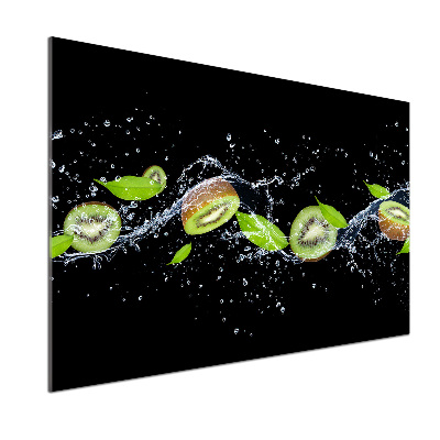 Spatplaat keuken Kiwi en water