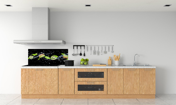 Spatplaat keuken Kiwi en water