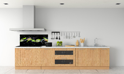 Spatplaat keuken Kiwi en water