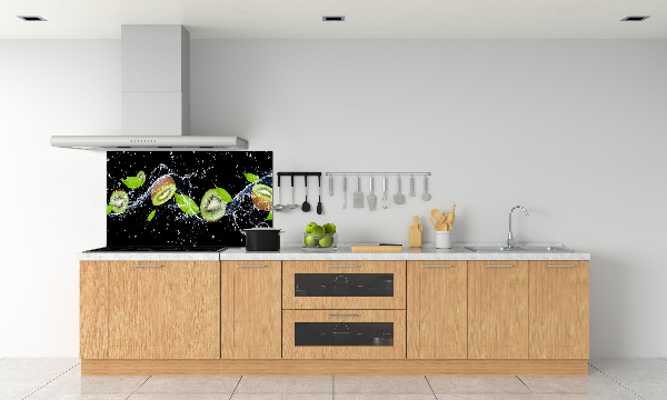 Spatplaat keuken Kiwi en water