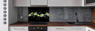 Spatplaat keuken Kiwi en water