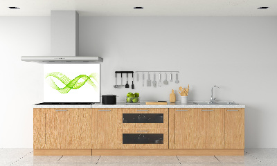 Spatscherm keuken Kleurrijke golven
