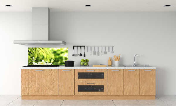 Keuken achterwand Waterlelie